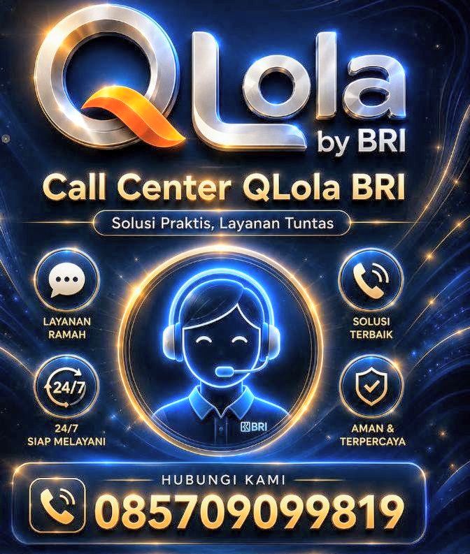 Layanan Call Center QLola BRI resmi