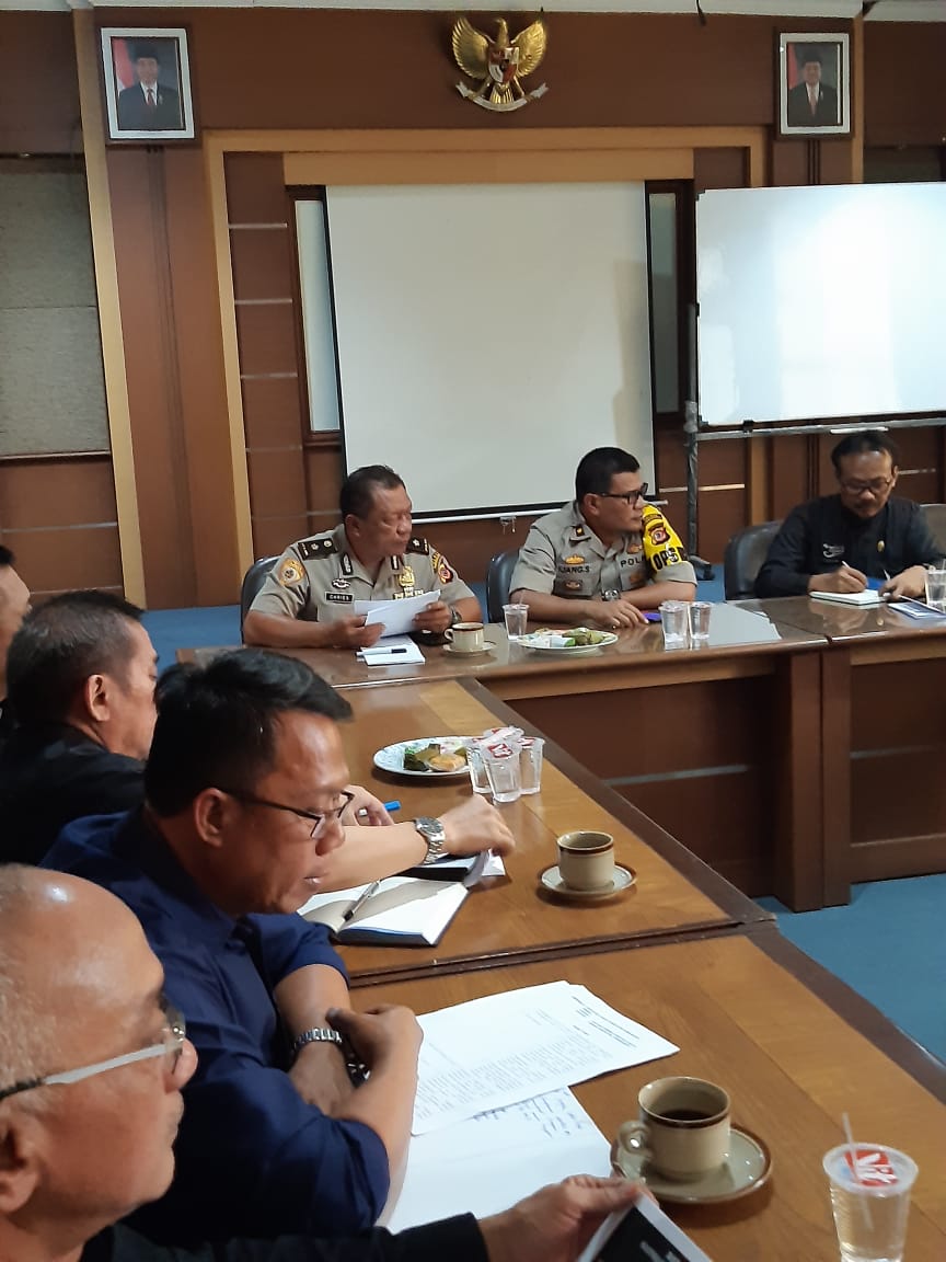 Rapat Kegiatan satgas saber pungli kab. Purwakarta tanggal 7 agustus 2019