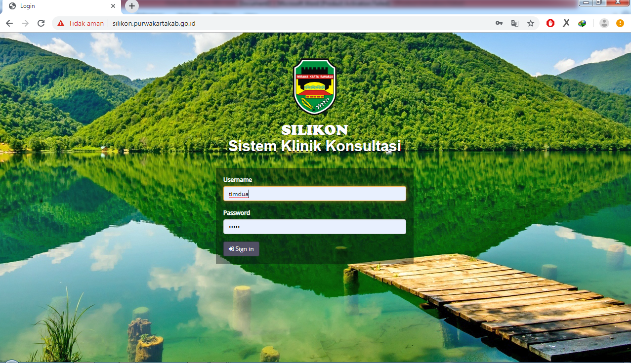 APLIKASI SILIKON (SISTEM KLNIK INFORMASI) INSPEKTORAT DAERAH
